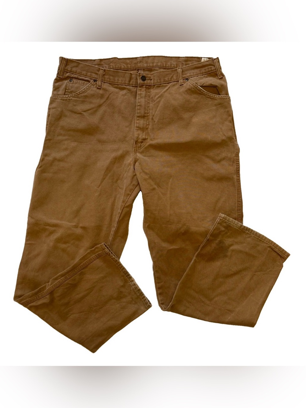 Dickies Vintage Men's Tan Work Carpenter Chinos